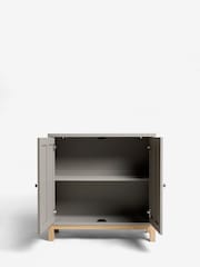 Dove Grey Malvern Oak Effect Sideboard - Image 7 of 9