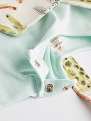 Fluro Safari Baby Jersey Dungarees and Bodysuit Set (0mths-2yrs) - Image 8 of 10