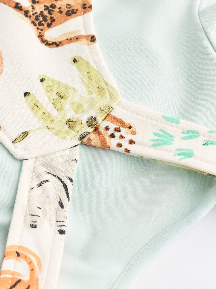 Fluro Safari Baby Jersey Dungarees and Bodysuit Set (0mths-2yrs) - Image 9 of 10