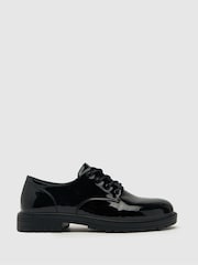Schuh Black Lychee Lace Shoes - Image 1 of 4