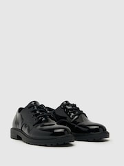 Schuh Black Lychee Lace Shoes - Image 2 of 4
