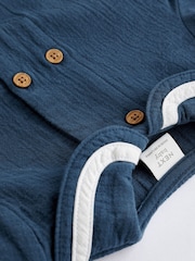Navy Blue Sailor Baby Romper And Socks Set (0mths-2yrs) - Image 5 of 11