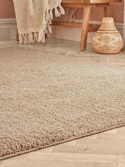 Natural Cosy Washable Shaggy Rug - Image 2 of 6