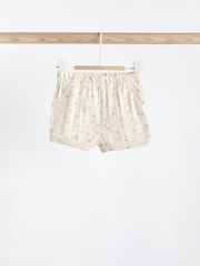 White/Blue 100% Cotton Top And Shorts Set (0mths-2yrs) - Image 9 of 13