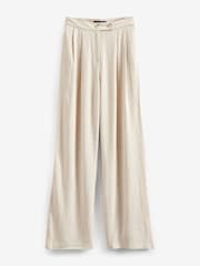 Nobodys Child Cream Mel Tailored Trousers - Image 6 of 6
