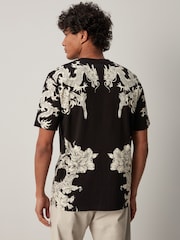 Black Dragon Print T-Shirt - Image 4 of 8