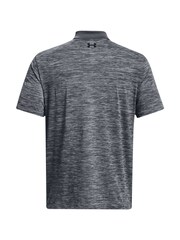 Under Armour Grey/Black Golf Performance Polo Shirt - Image 3 of 6