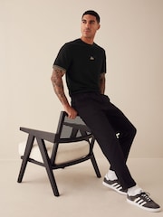Black Black Textured T-Shirt - Image 2 of 9