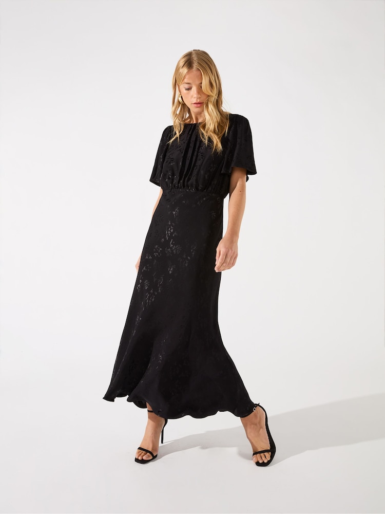 Ro&zo Honor Schräg geschnittenes Jacquard-Midikleid - Bild 1 von 4