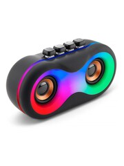 MenKind Black Retro Light Up Wireless Speaker - Image 3 of 5
