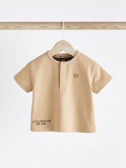Monochrome Baby T-Shirts And Shorts Set 2 Pack - Image 4 of 10