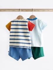 Bright Baby T-Shirts And Shorts Set 2 Pack - Image 2 of 11