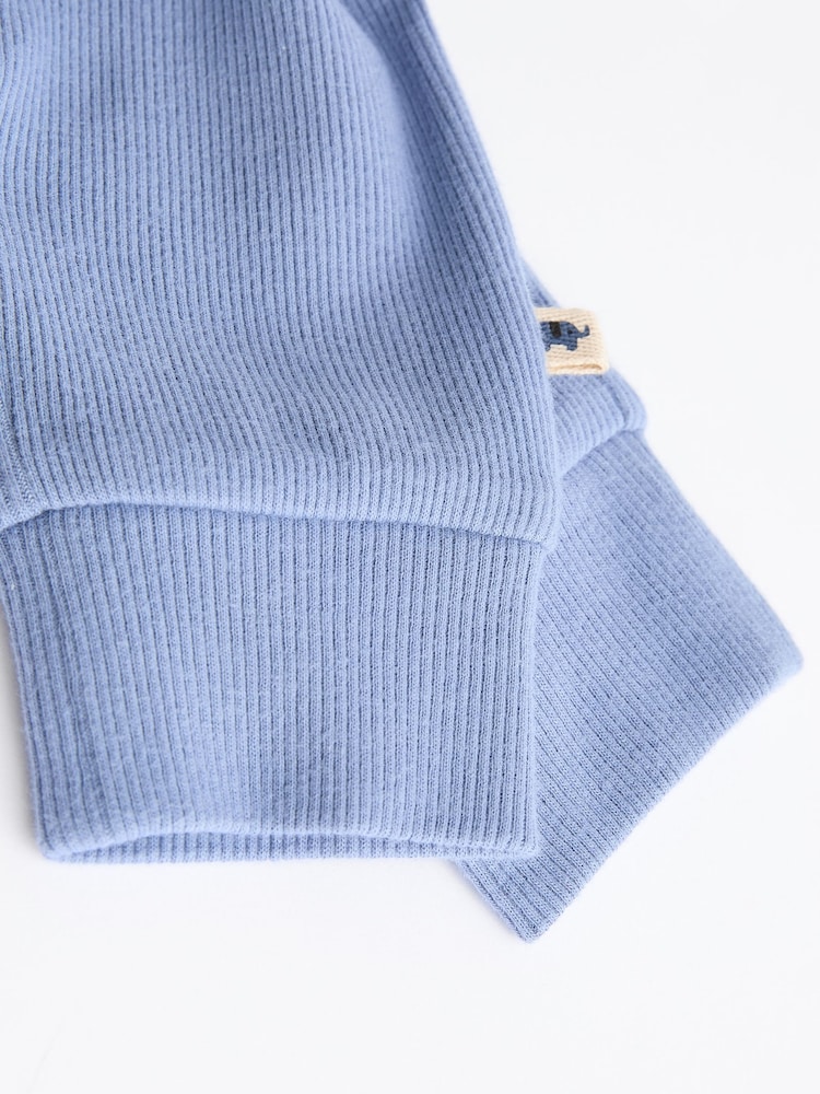 Blue Elephant Baby Top and Leggings 6 Piece Set - Image 16 of 16