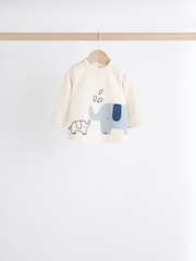 Blue Elephant Baby Top and Leggings 6 Piece Set - Image 3 of 16