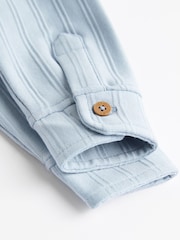 Blau/Weiß - Baby Bodys mit Kragen, 2er-Pack - Bild 7 von 7