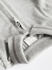 Grey Baby Collar Bodysuits 2 Pack - Image 7 of 9