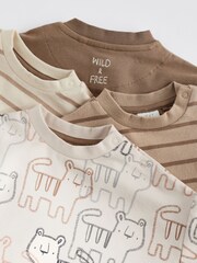 Monochrome Long Sleeve Baby T-Shirts 4 Pack - Image 9 of 13