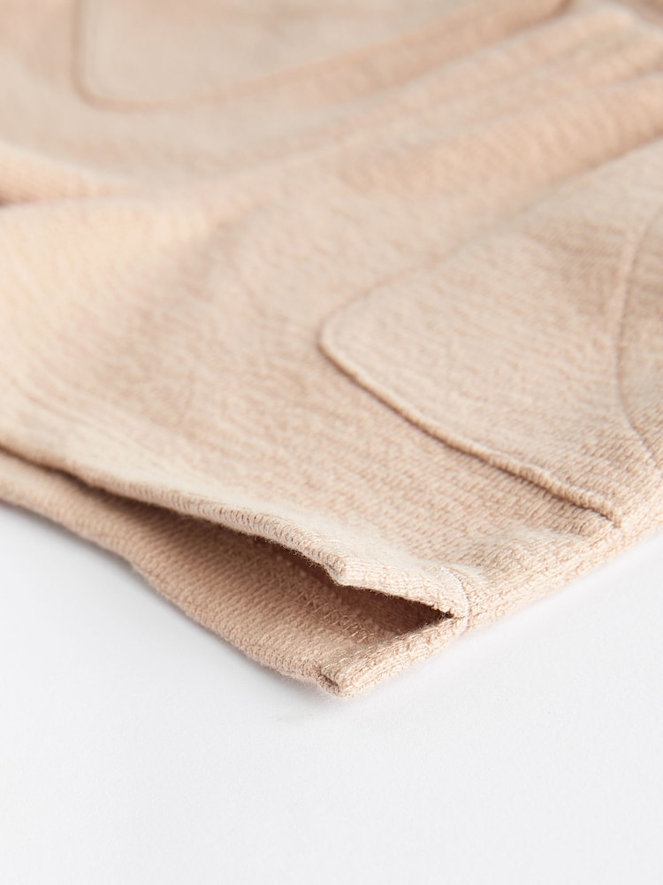 Rust Brown/ Khaki Green 100% Cotton Textured Baby Shorts 3 Pack - Image 7 of 7 Rust Brown/ Khaki Green 100% Cotton Textured Baby Shorts 3 Pack - Image 7 of 7