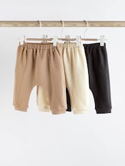 Neutral/Mono Baby Joggers 3 Pack - Image 1 of 6