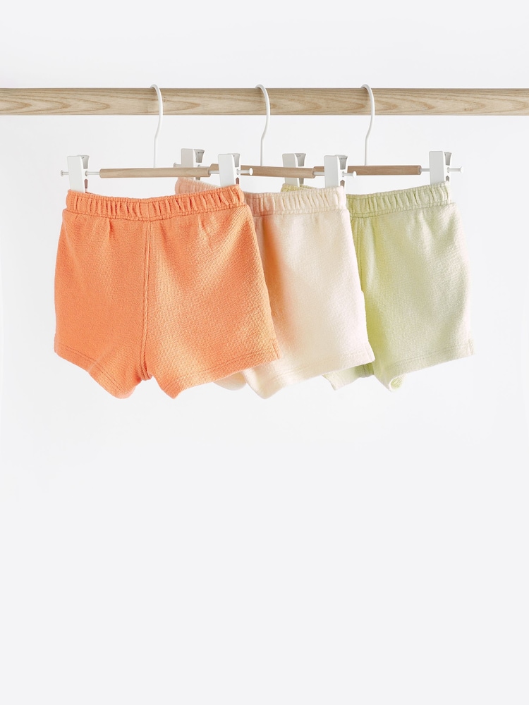 Minerals Baby Textured Shorts 3 Pack - Image 2 of 10 Minerals Baby Textured Shorts 3 Pack - Image 2 of 10
