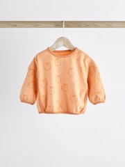 Orange Tiger Baby T-Shirt and Shorts 2 Piece Set - Image 3 of 9