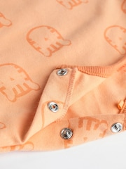 Orange Tiger Baby T-Shirt and Shorts 2 Piece Set - Image 9 of 9