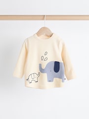 Blue Elephant Baby Top And Leggings Set - Image 6 of 11