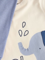 Blue Elephant Baby Top And Leggings Set - Image 9 of 11