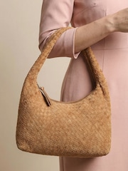 Jones Bootmaker Brown Waverely Leather Shoulder Bag - Image 1 of 5