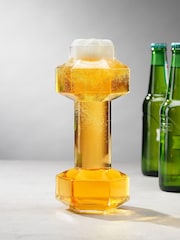 MenKind Lifting Dumbbell Beer Glass - Image 1 of 4
