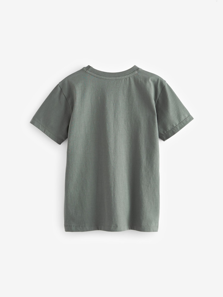 Grey 100% Cotton Licensed Guardians of the Galaxy Groot T-Shirt (3-16yrs) - Image 2 of 3