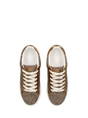 Kurt Geiger London Gold Laney Trainers - Image 4 of 5