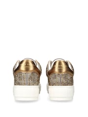 Kurt Geiger London Gold Laney Trainers - Image 5 of 5