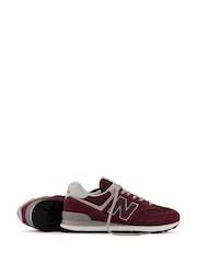 Красный/белый - Тренажеры New Balance Mens 574 - Image 2 of 10