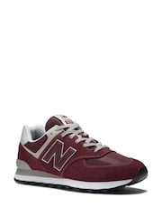 Красный/белый - Тренажеры New Balance Mens 574 - Image 3 of 10