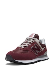 Красный/белый - Тренажеры New Balance Mens 574 - Image 4 of 10