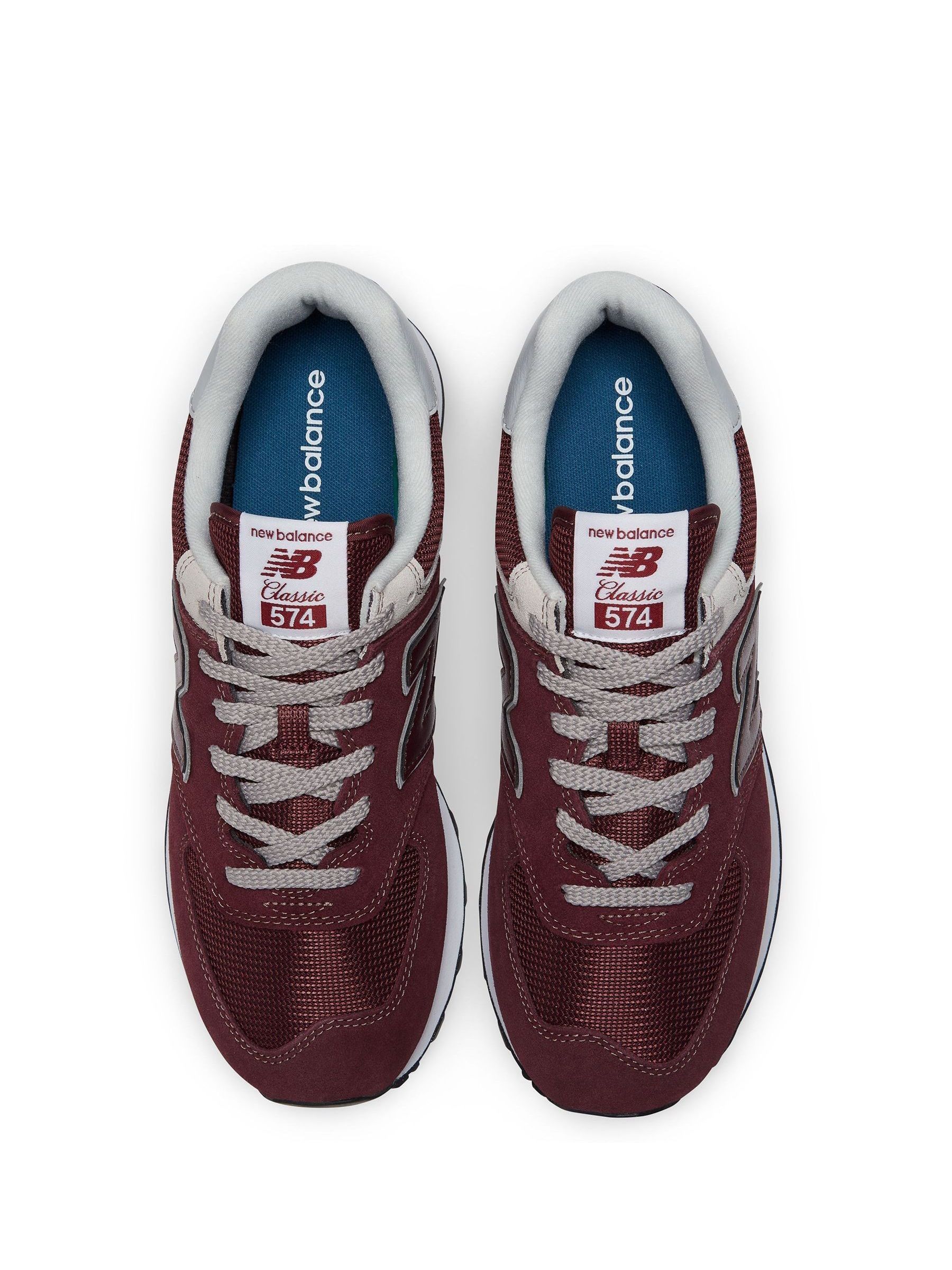 Buy New Balance Red White Mens 574 Trainers from Next Ireland
