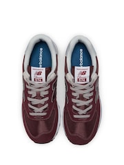 Красный/белый - Тренажеры New Balance Mens 574 - Image 7 of 10