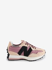 New Balance Tan/Ecru Womens 327 Trainers - Image 1 of 6