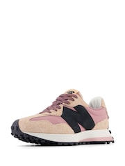New Balance Tan/Ecru Womens 327 Trainers - Image 4 of 6