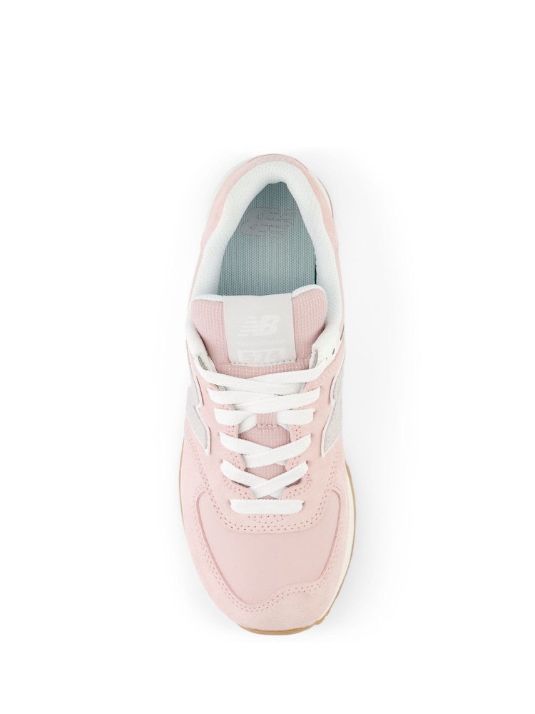 New Balance Pink Womens 574 Trainers - Image 4 of 4
