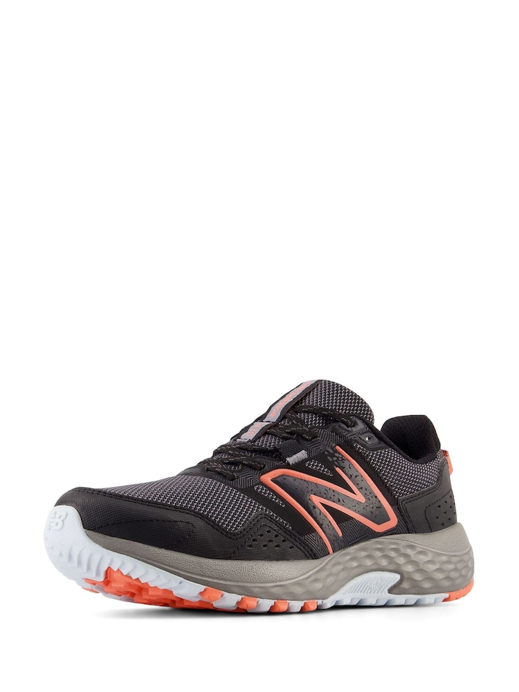 New Balance Black/Red Womens 410 Trainers - Image 2 of 13