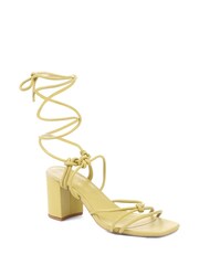Jones Bootmaker Green Liezel Gladiator Roped Heels - Image 5 of 8