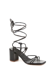 Jones Bootmaker Liezel Gladiator Roped Heels - Image 3 of 6