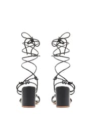 Jones Bootmaker Liezel Gladiator Roped Heels - Image 4 of 6