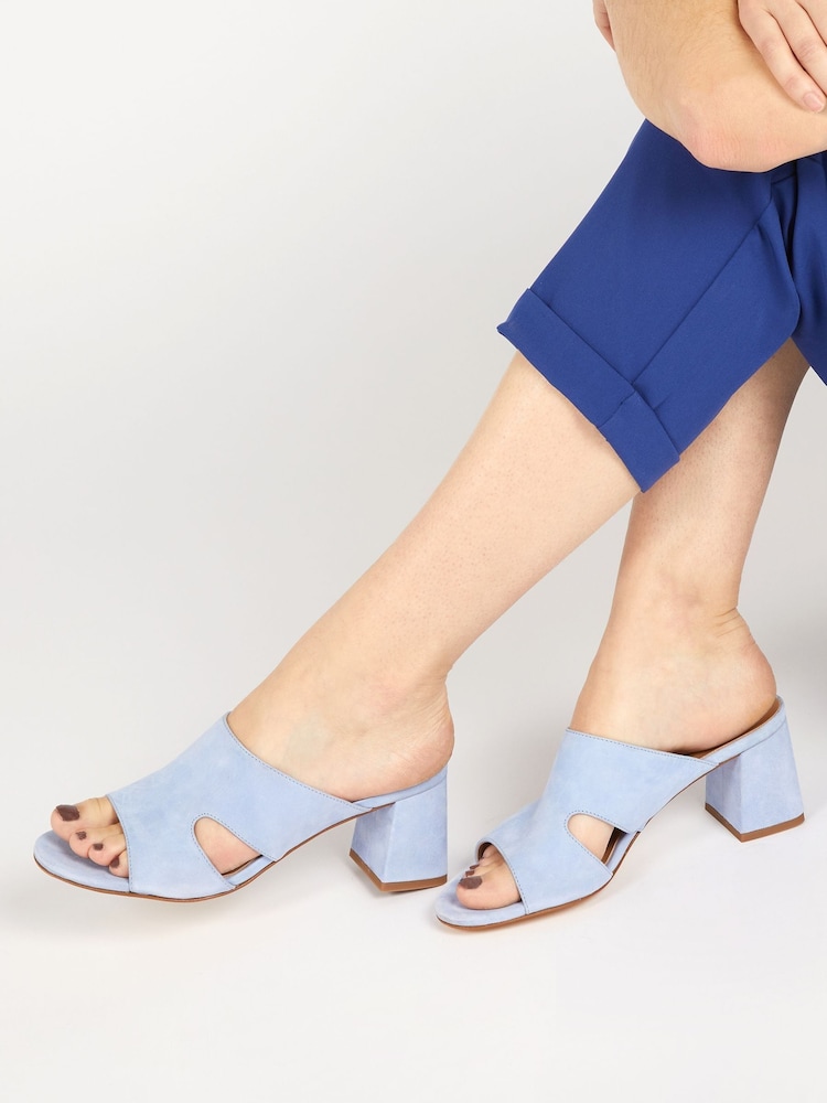 Jones Bootmaker Kennedi Leather Heeled Mule Sandals - Image 6 of 6