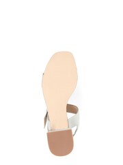 Weiß - Jones Bootmaker Kassidy Single Strap Heels - Bild 6 von 6