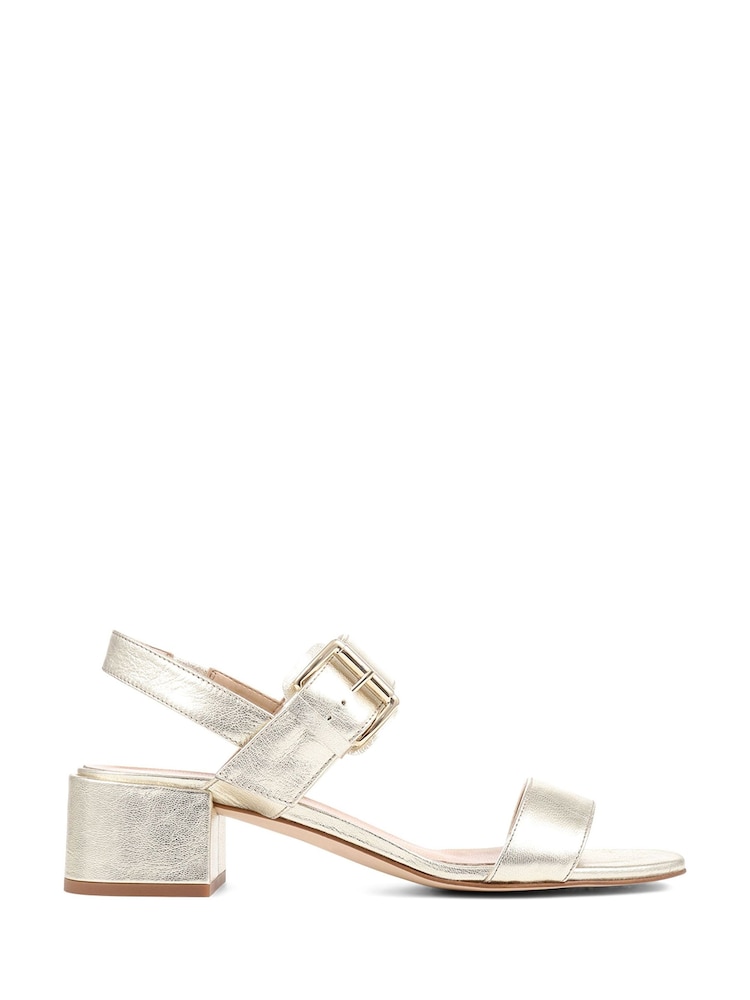 Gold - Jones Bootmaker Kassidy Single Strap Heels - Bild 2 von 6
