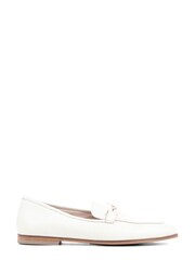 Jones Bootmaker Cream Loren Leather Snaffle Loafers - Image 1 of 5