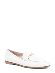 Jones Bootmaker Cream Loren Leather Snaffle Loafers - Image 2 of 5